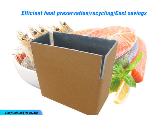 गुणवत्ता  Insulated Caviar Carton Packaging Boxes For Shipping Seafood कारखाना