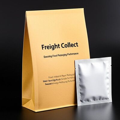 खाद्य औद्योगिक पेपर पैकेजिंग बॉक्स जिसमें स्टैंड अप पाउच नमूना शामिल है, माल इकट्ठा करना खाद्य पैकेजिंग प्रदर्शन सुनिश्चित करना